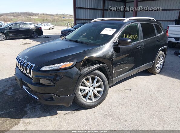 1C4PJMDX0JD515181 2018 JEEP CHEROKEE Черный Передняя левая четверть
