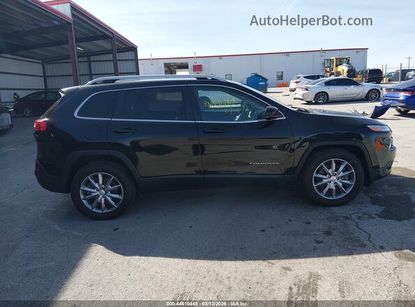 1C4PJMDX0JD515181 2018 JEEP CHEROKEE Черный Вид задней части салона