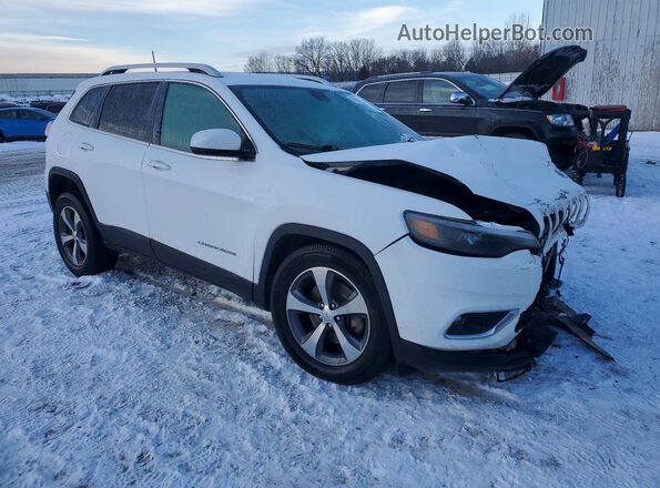 1C4PJMDX0KD445134 2019 JEEP CHEROKEE White 
