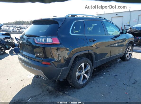 1C4PJMDX0MD133155 2021 JEEP CHEROKEE Черный Задняя правая четверть