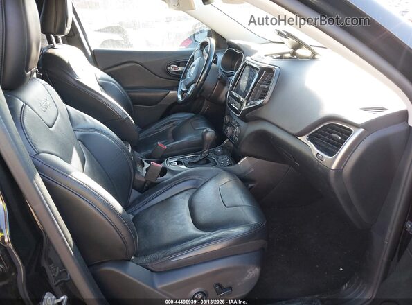 1C4PJMDX0MD133155 2021 JEEP CHEROKEE Черный Вид салона спереди