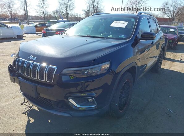 1C4PJMDX1KD103594 2019 JEEP CHEROKEE Черный Передняя левая четверть