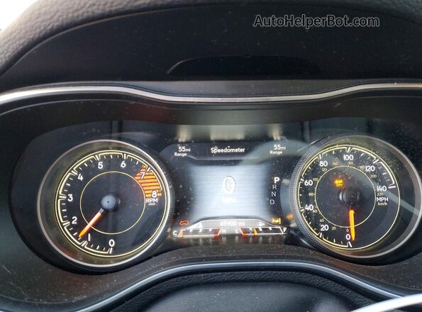 1C4PJMDX1MD148134 2021 JEEP CHEROKEE Gray Instrument cluster view