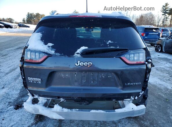 1C4PJMDX1MD148134 2021 JEEP CHEROKEE Gray Rear view