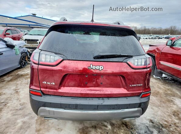 1C4PJMDX3MD158289 2021 JEEP CHEROKEE Красный Вид сзади