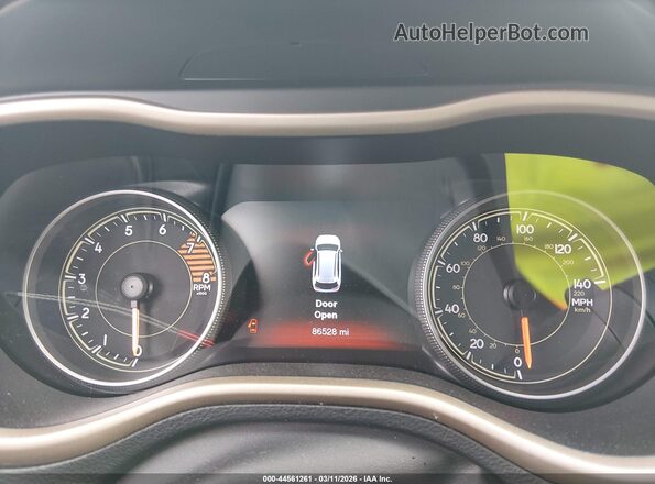 1C4PJMDX7JD599502 2018 JEEP CHEROKEE Gray Widok tylnych siedzeń