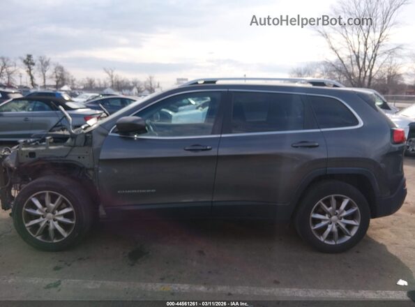 1C4PJMDX7JD599502 2018 JEEP CHEROKEE Gray Widok wnętrza 360 stopni
