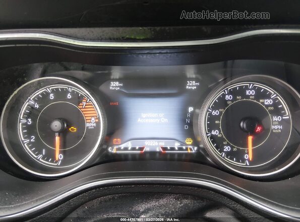 1C4PJMDX8LD656244 2020 JEEP CHEROKEE Gray Widok tylnych siedzeń