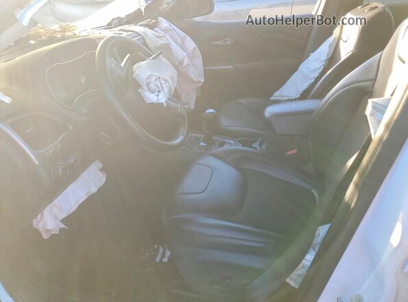 1C4PJMLB2MD140047 2021 JEEP CHEROKEE Белый Вид салона спереди