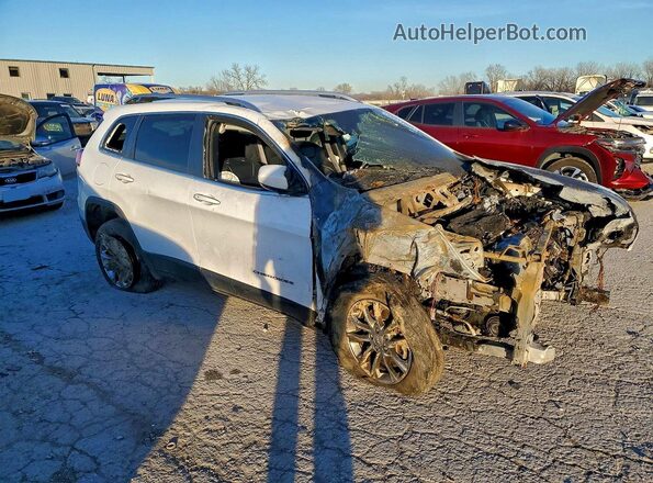 1C4PJMLB2MD140047 2021 JEEP CHEROKEE Белый Передняя правая четверть