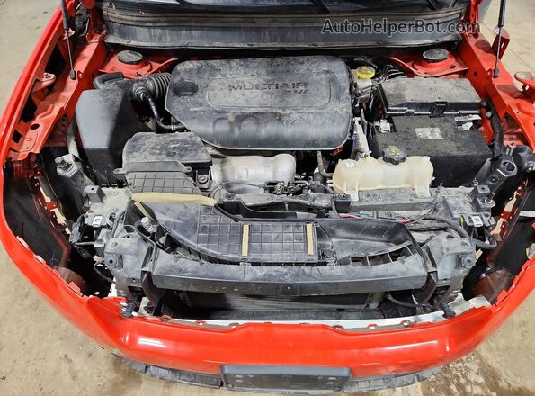 1C4PJMLB4MD233667 2021 JEEP CHEROKEE Red Engine compartment view