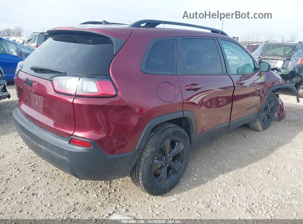 1C4PJMLB5MD238246 2021 JEEP CHEROKEE Red Задня права чверть