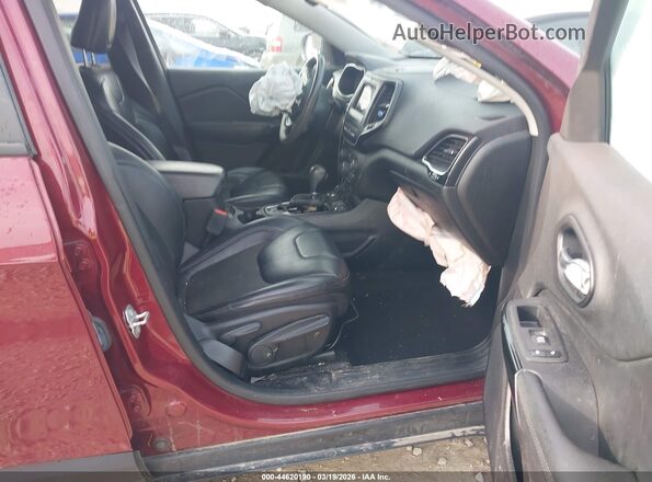 1C4PJMLB5MD238246 2021 JEEP CHEROKEE Red Вид салону спереду