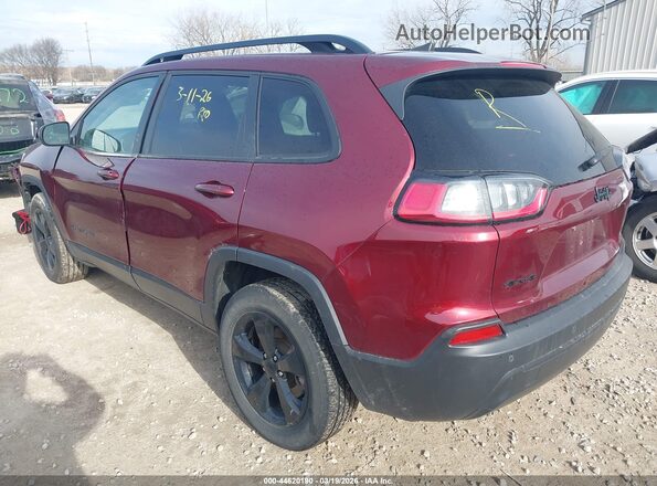 1C4PJMLB5MD238246 2021 JEEP CHEROKEE Red Задня ліва чверть