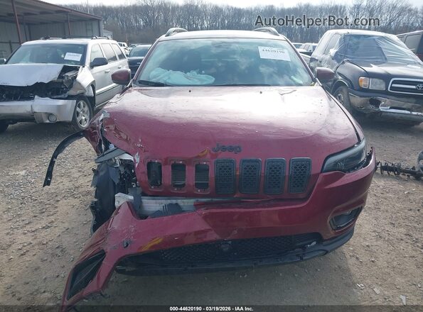 1C4PJMLB5MD238246 2021 JEEP CHEROKEE Red Вид щитка приладів