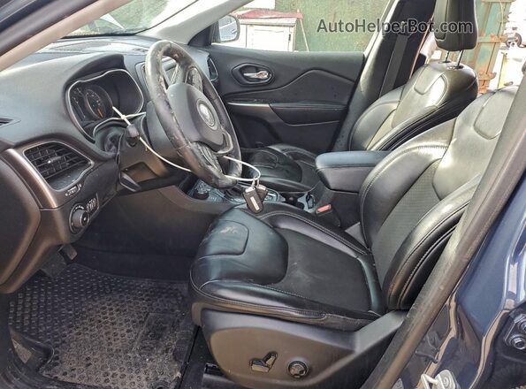 1C4PJMLB6KD404982 2019 JEEP CHEROKEE Синий 