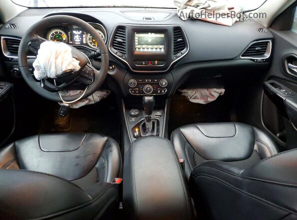 1C4PJMLB7MD238409 2021 JEEP CHEROKEE Blue Dashboard view