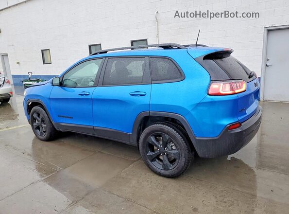 1C4PJMLB7MD238409 2021 JEEP CHEROKEE Blue Rear left