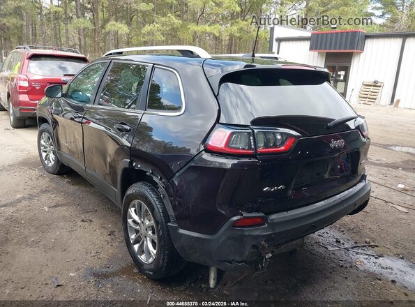 1C4PJMLB8MD161856 2021 JEEP CHEROKEE Purple Rear left