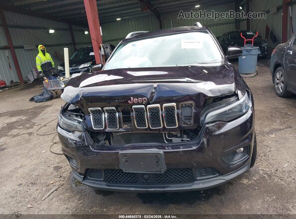 1C4PJMLB8MD161856 2021 JEEP CHEROKEE Purple Rear interior view