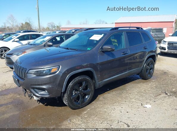 1C4PJMLB9KD299113 2019 JEEP CHEROKEE Gray Vista tres cuartos delantera izquierda