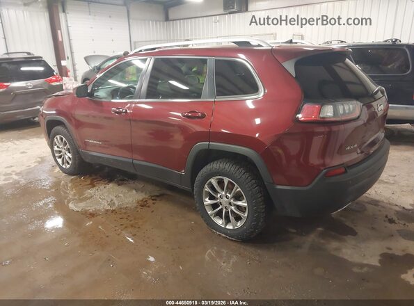 1C4PJMLN1KD224447 2019 JEEP CHEROKEE Red Tył lewy