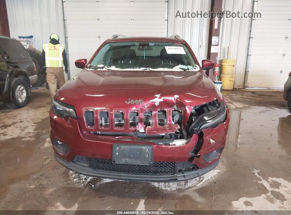 1C4PJMLN1KD224447 2019 JEEP CHEROKEE Red Widok zestawu wskaźników