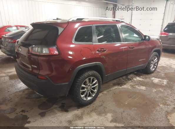 1C4PJMLN1KD224447 2019 JEEP CHEROKEE Red Tył prawy