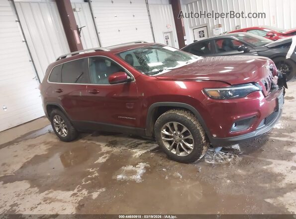 1C4PJMLN1KD224447 2019 JEEP CHEROKEE Red Widok wnętrza z tyłu