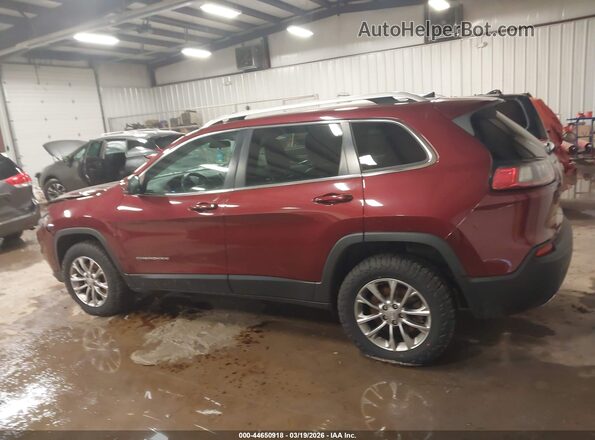 1C4PJMLN1KD224447 2019 JEEP CHEROKEE Red Widok wnętrza 360 stopni