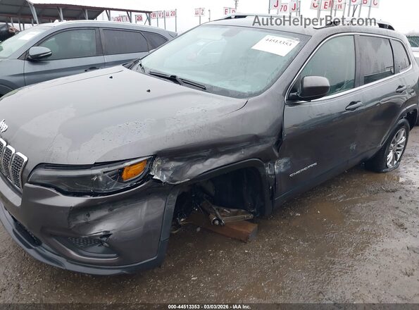 1C4PJMLN5KD172420 2019 JEEP CHEROKEE Gray Դիմացի տեսք