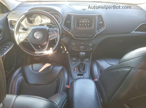 1C4PJMLNXKD211017 2019 JEEP CHEROKEE Gray Առջևի վահանակի տեսք