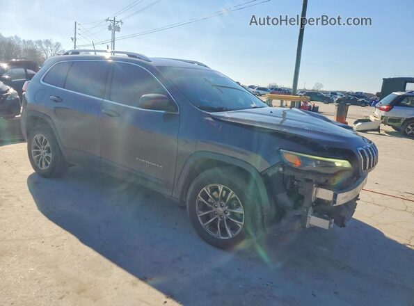 1C4PJMLNXKD211017 2019 JEEP CHEROKEE Gray Առջևի աջ