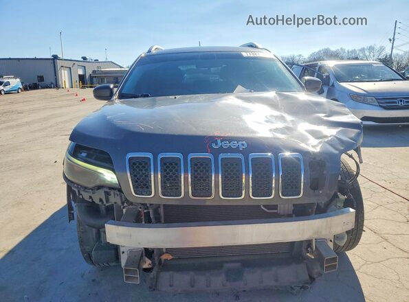 1C4PJMLNXKD211017 2019 JEEP CHEROKEE Gray Դիմացի տեսք