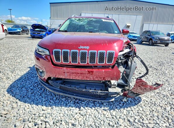 1C4PJMLX5KD317179 2019 JEEP CHEROKEE Burgundy 