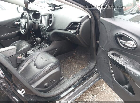 1C4PJMMB2PD110890 2023 JEEP CHEROKEE Black წინა სალონის ხედი