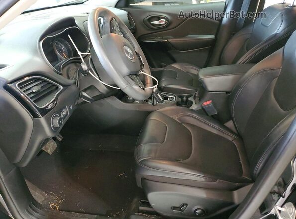 1C4PJMMB5PD102699 2023 JEEP CHEROKEE Black წინა სალონის ხედი