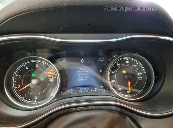1C4PJMMB5PD102699 2023 JEEP CHEROKEE Black ხელსაწყოთა პანელის ხედი