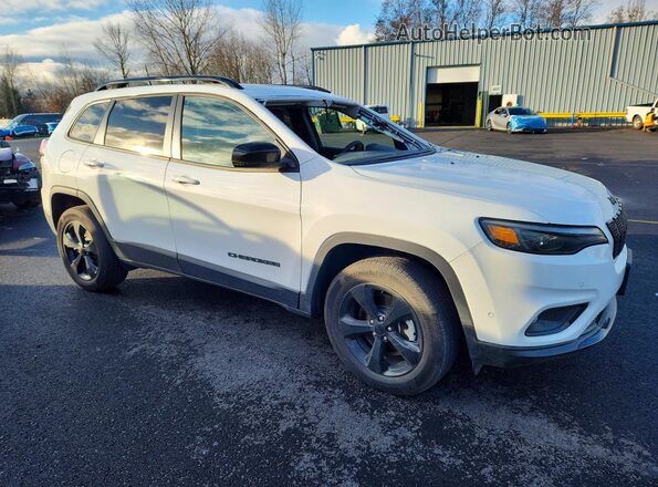 1C4PJMMB8PD103698 2023 JEEP CHEROKEE Белый Передняя правая четверть