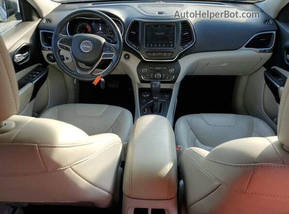 1C4PJMMN9MD143259 2021 JEEP CHEROKEE Gray Dashboard view