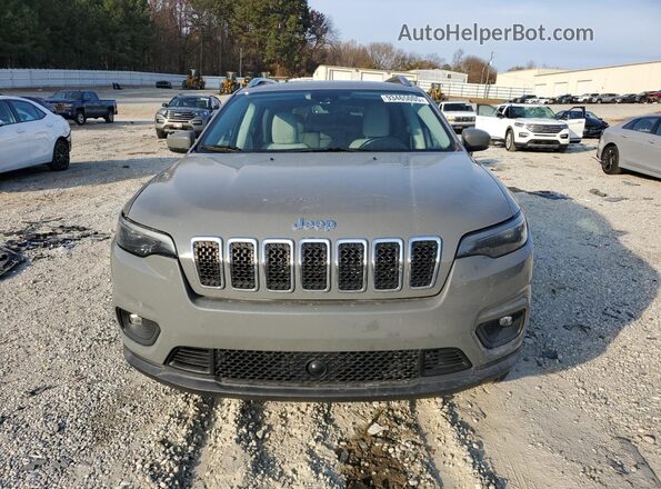 1C4PJMMN9MD143259 2021 JEEP CHEROKEE Gray Front view