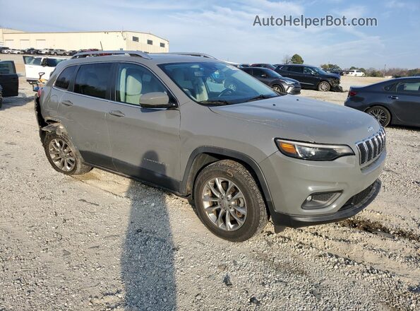 1C4PJMMN9MD143259 2021 JEEP CHEROKEE Gray Front right