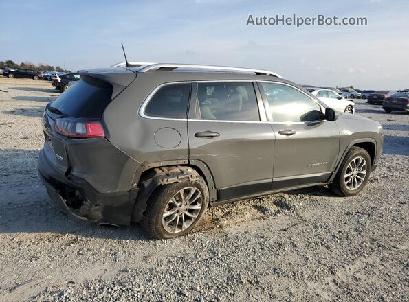 1C4PJMMN9MD143259 2021 JEEP CHEROKEE Gray Rear right