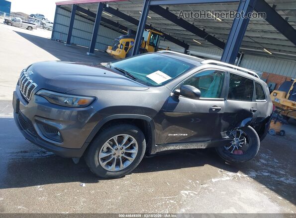 1C4PJMMX1MD135349 2021 JEEP CHEROKEE Gray Vista interior de 360 grados