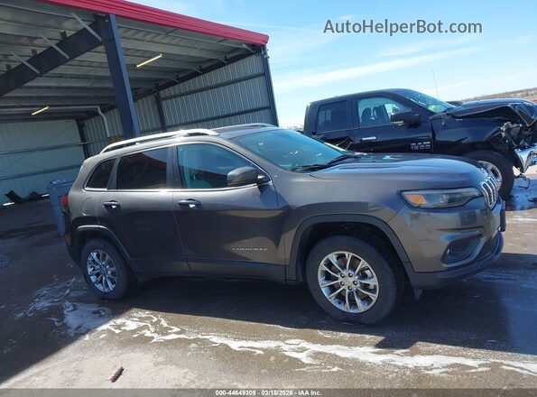 1C4PJMMX1MD135349 2021 JEEP CHEROKEE Gray Vista interior trasera