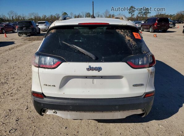 1C4PJMMX2MD181482 2021 JEEP CHEROKEE White Widok z tyłu