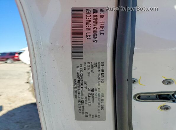 1C4PJMMX2MD181482 2021 JEEP CHEROKEE White Widok naklejki z numerem VIN