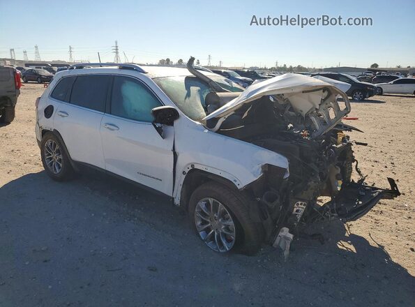 1C4PJMMX2MD181482 2021 JEEP CHEROKEE White Przód prawy