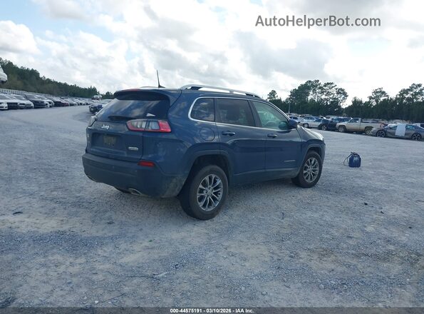 1C4PJMMX5MD149593 2021 JEEP CHEROKEE Blue Задня права чверть