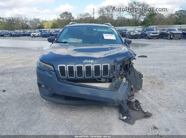 1C4PJMMX5MD149593 2021 JEEP CHEROKEE Blue Вид щитка приладів